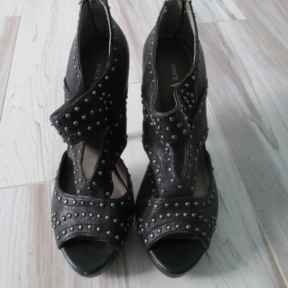 Vince Camuto high heel studded shoes - Picture 2 of 8